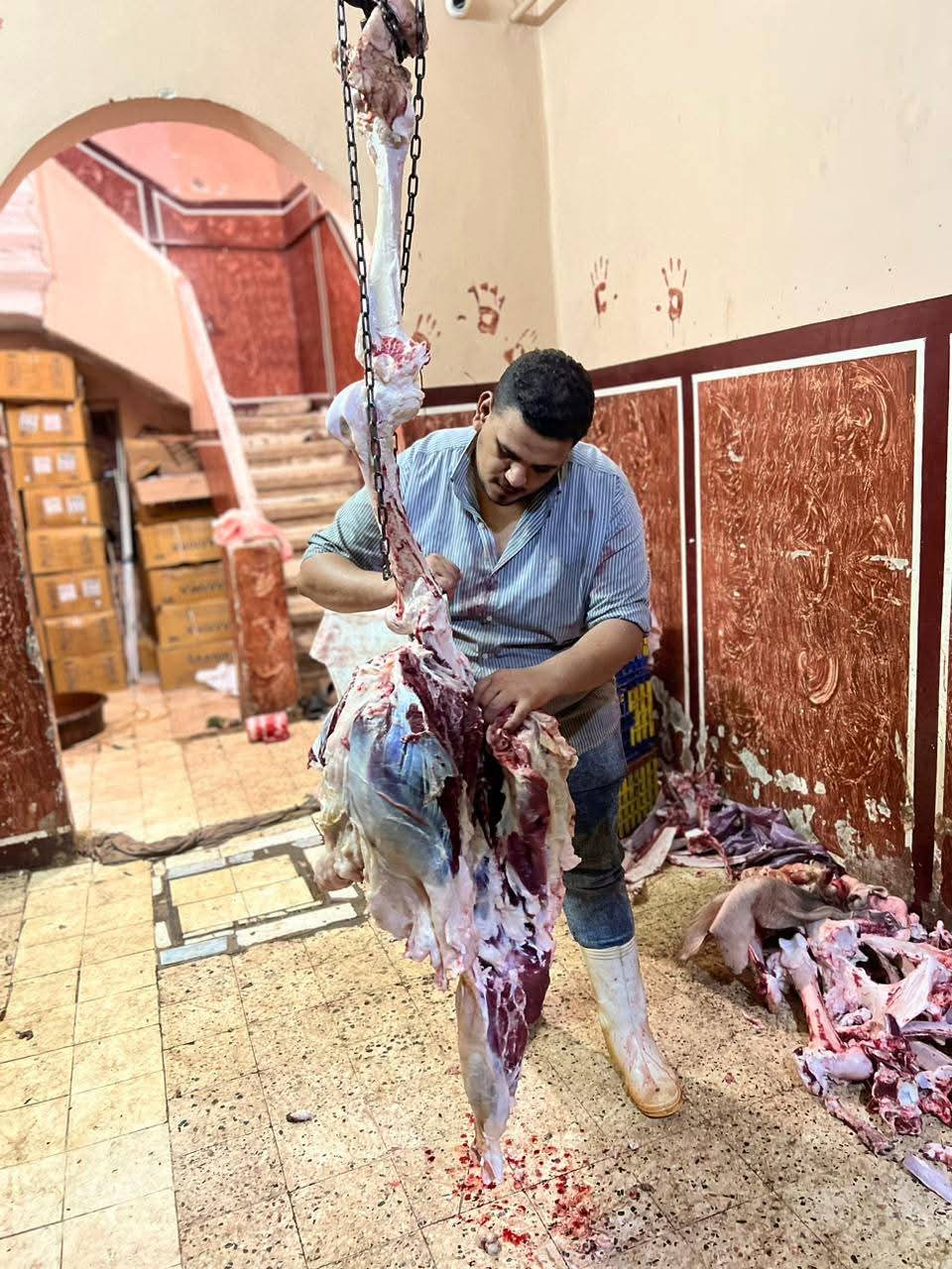 “علي شعراوي.. عنوان الثقة في عالم اللحمة البلدي”